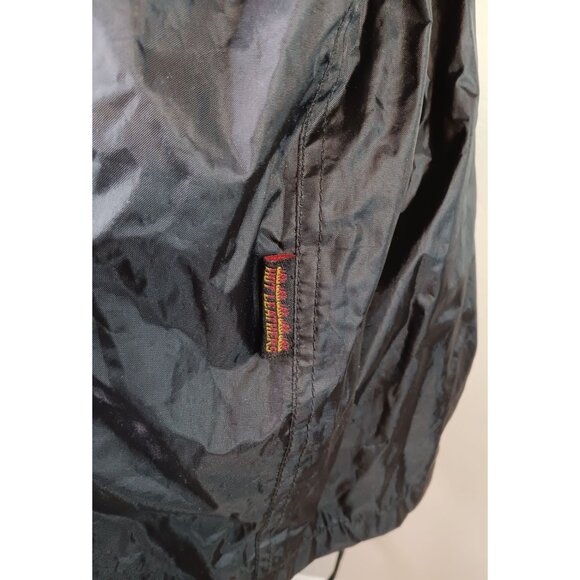 Hot Leathers Nylon Water Resistent Rain Suit Set Motorcycle Black Size Small - Picture 4 of 11